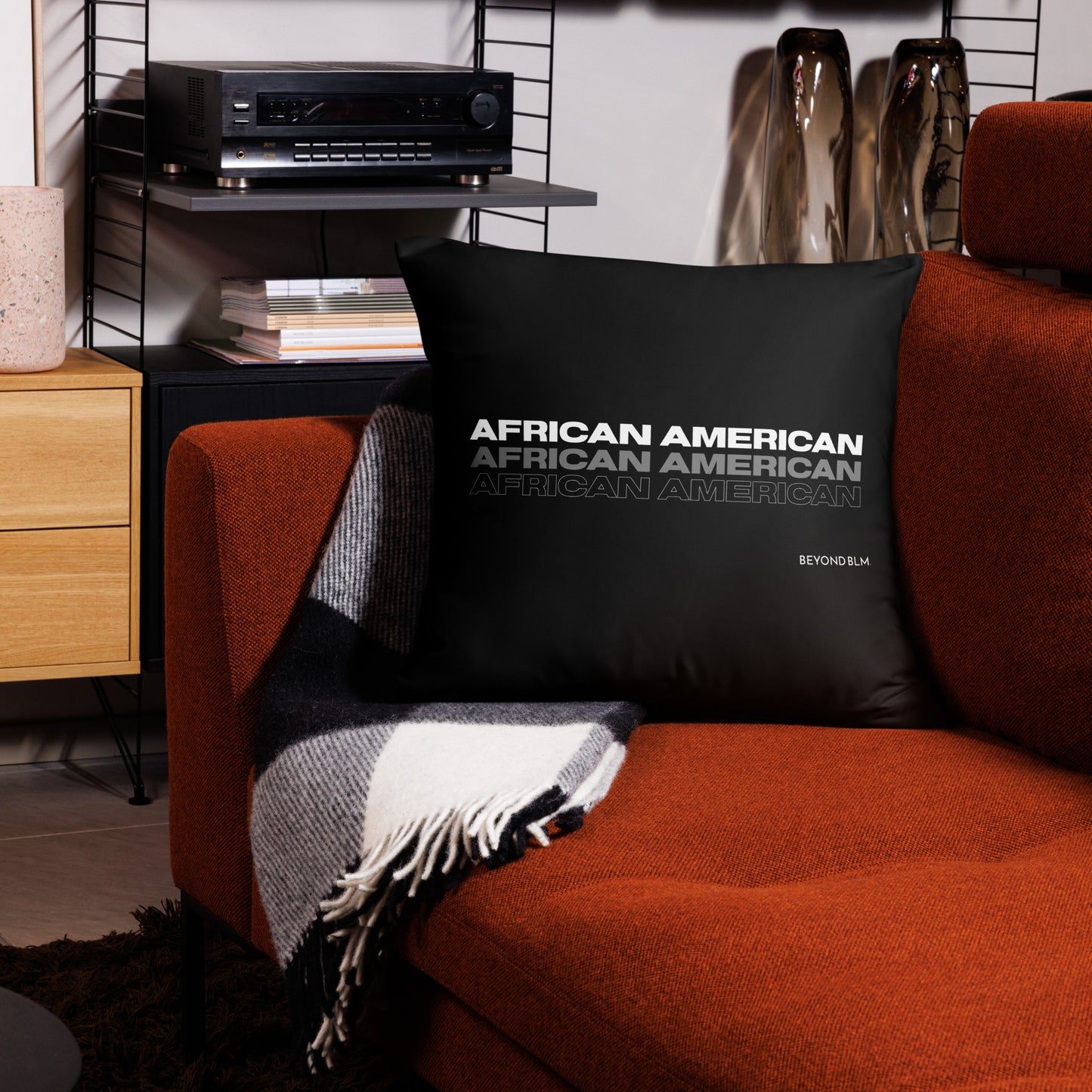 "AFRICAN AMERICAN" BEYOND BLM - Basic Pillow