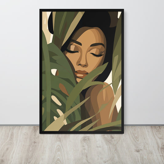 "NATURE'S LOVE" - Framed Poster