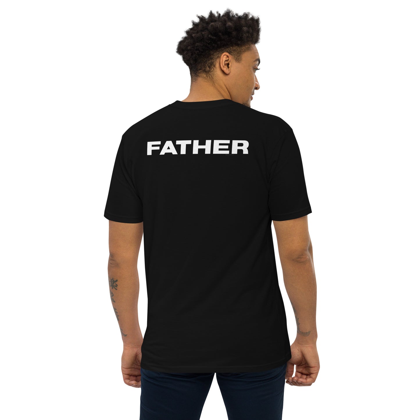 "FATHER - The Man." - Men’s premium heavyweight tee