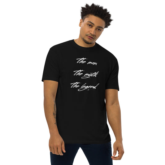 "FATHER - The Man." - Men’s premium heavyweight tee