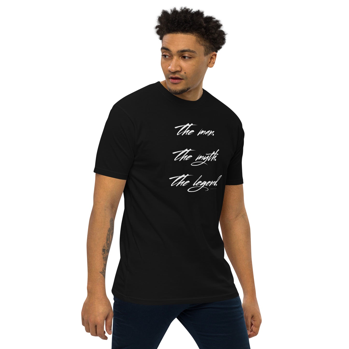 "FATHER - The Man." - Men’s premium heavyweight tee