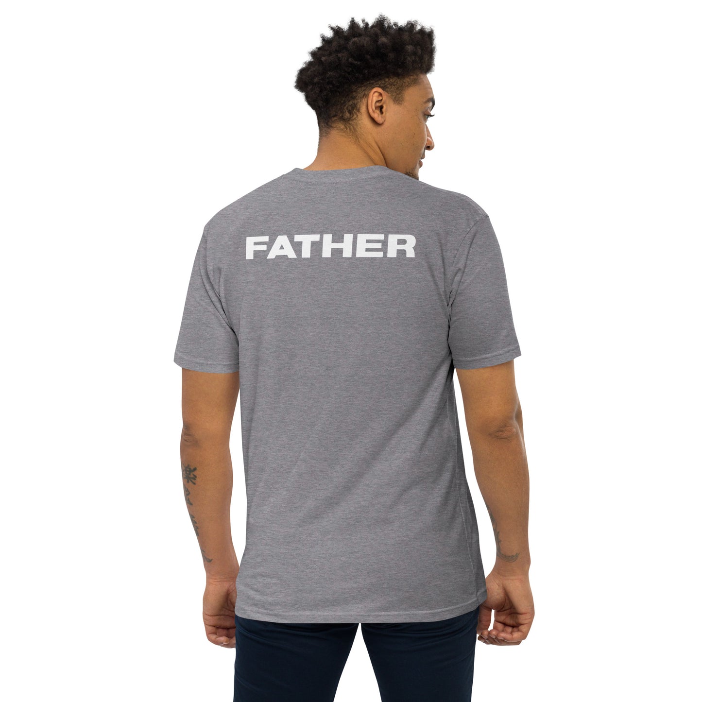 "FATHER - The Man." - Men’s premium heavyweight tee