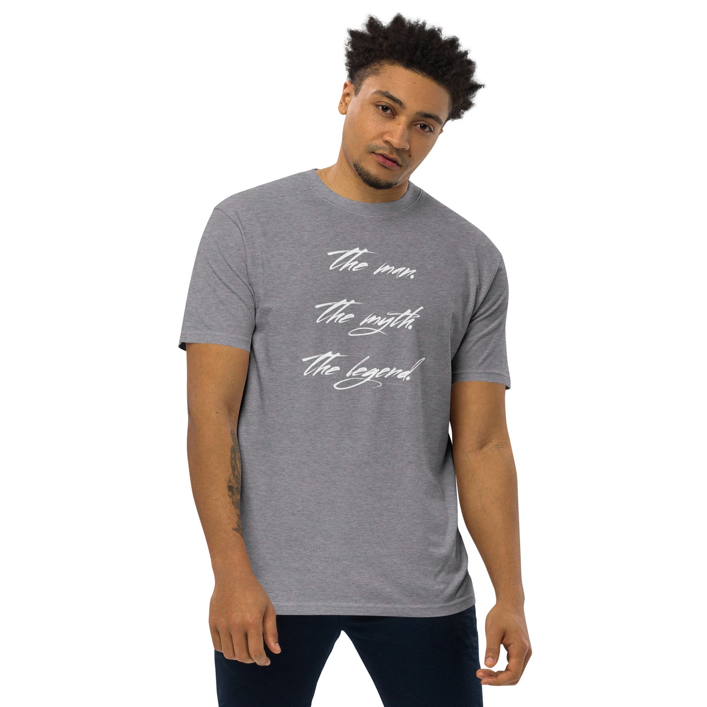 "FATHER - The Man." - Men’s premium heavyweight tee