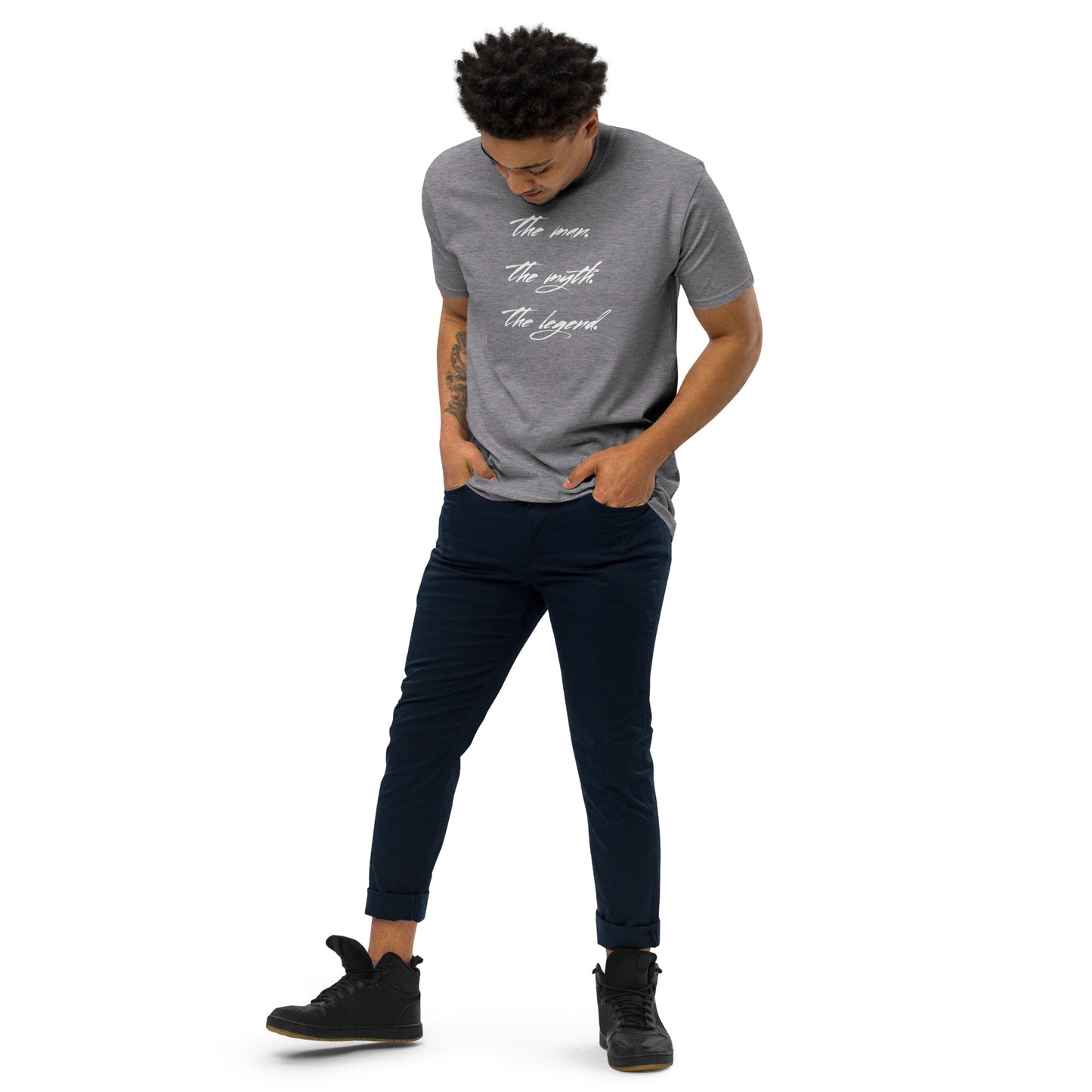 "FATHER - The Man." - Men’s premium heavyweight tee