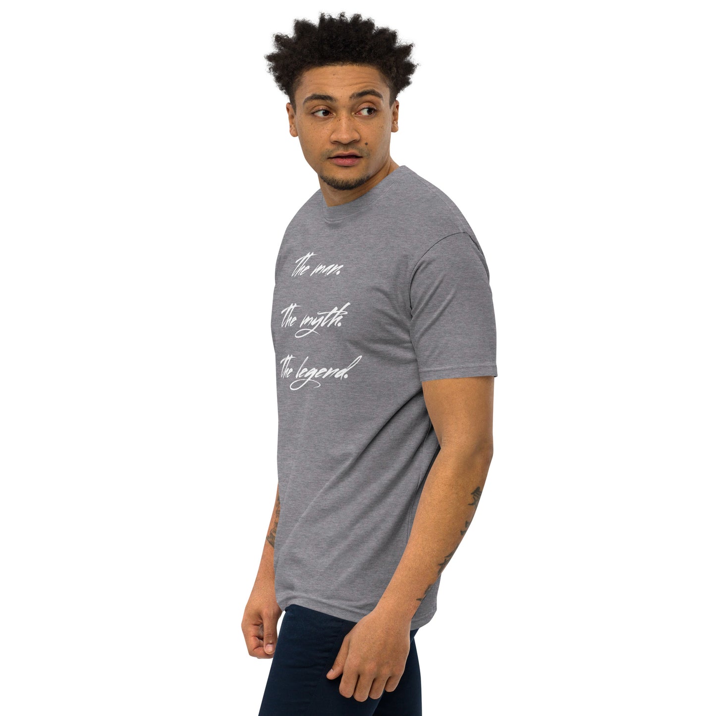 "FATHER - The Man." - Men’s premium heavyweight tee