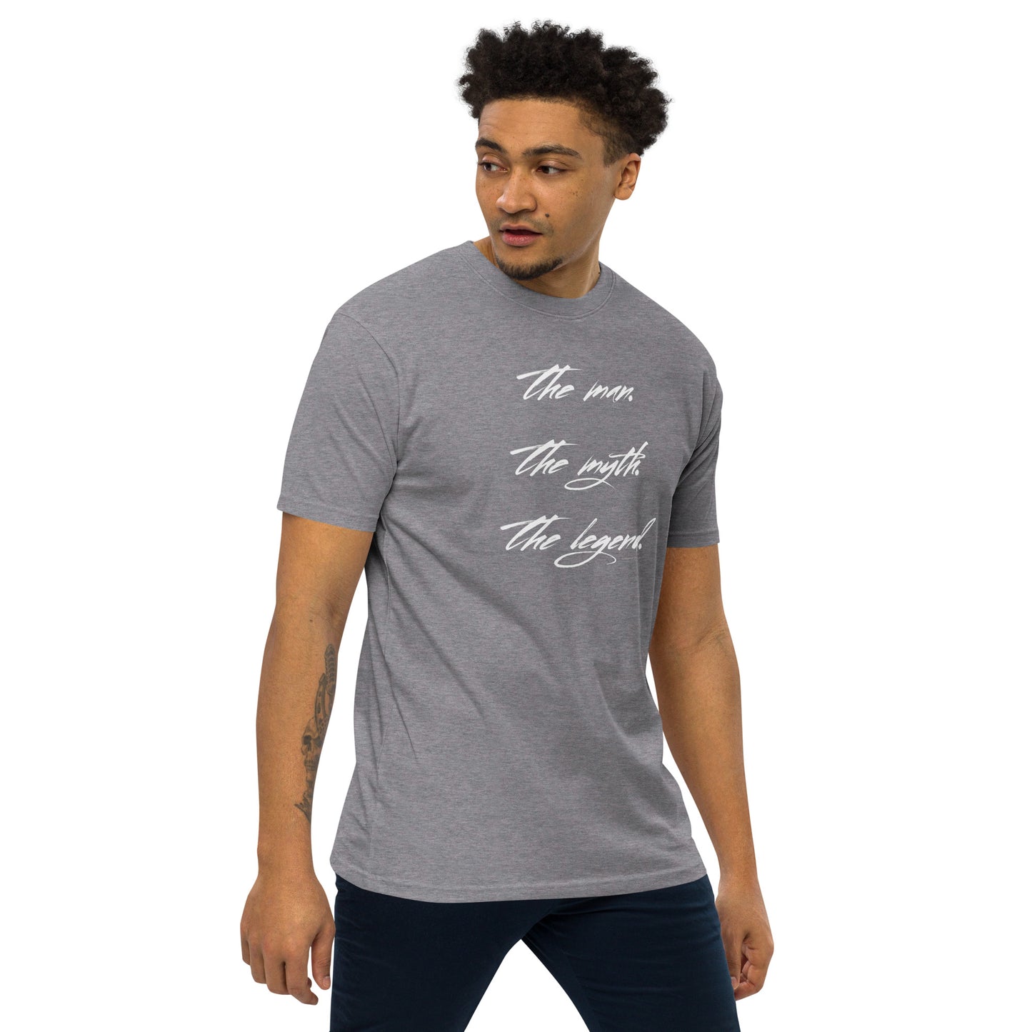 "FATHER - The Man." - Men’s premium heavyweight tee