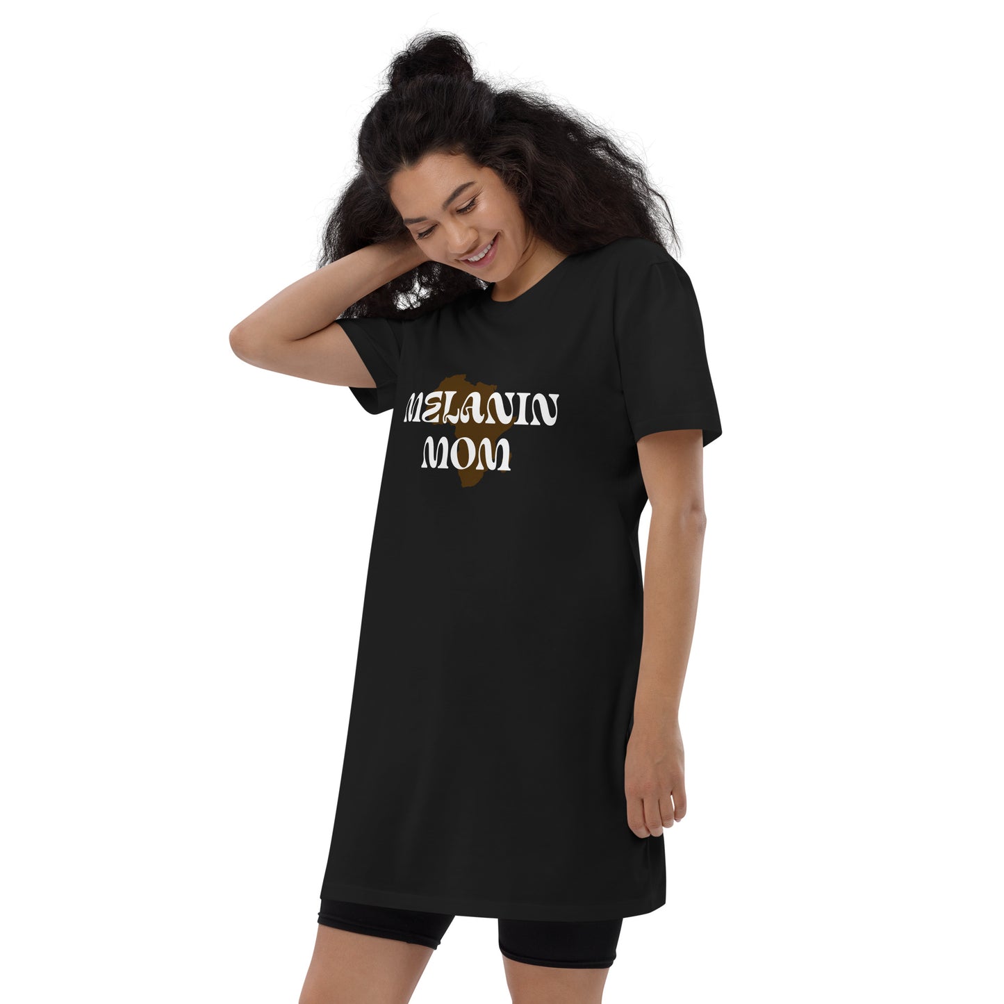 Melanin Mom Organic cotton t-shirt dress