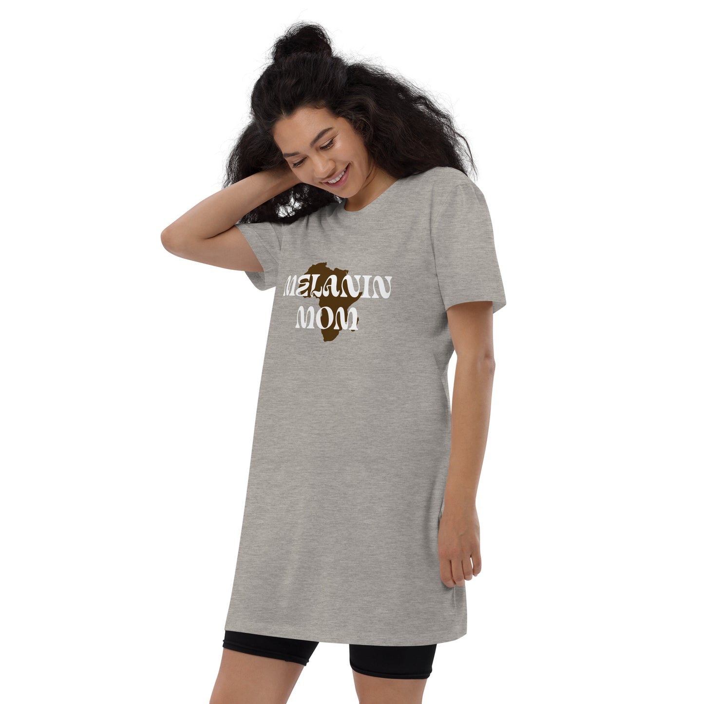 Melanin Mom Organic cotton t-shirt dress