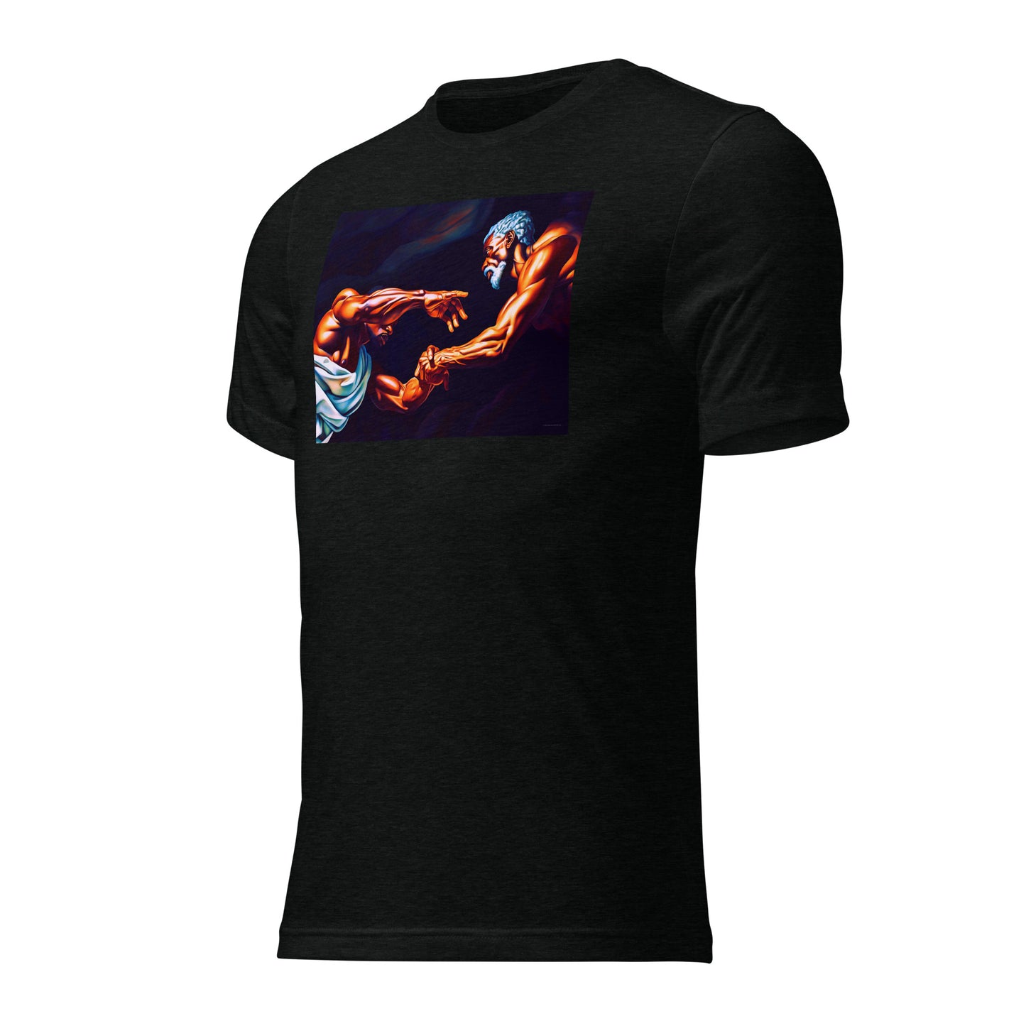 "CREATION OF GOD'S SON - FATHER" - Revised - Short sleeve t-shirt