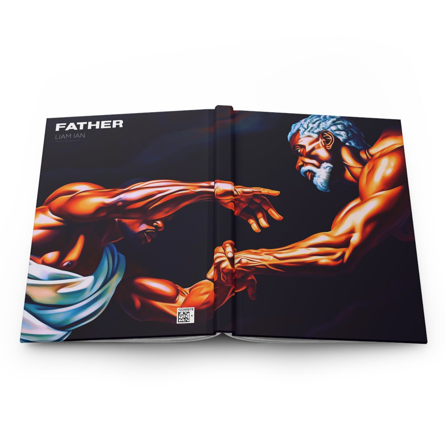 "THE CREATION OF GOD’S SON" of the "FATHER" Series and Collection - Hardcover Journal Matte