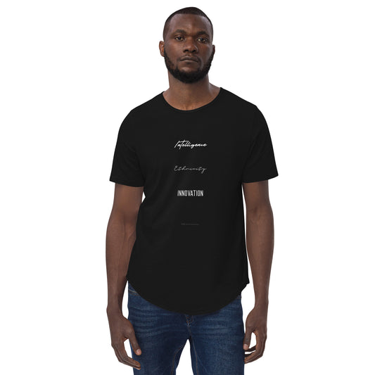 "I.E.I. by LIAM IAN" Men's Curved Hem T-Shirt