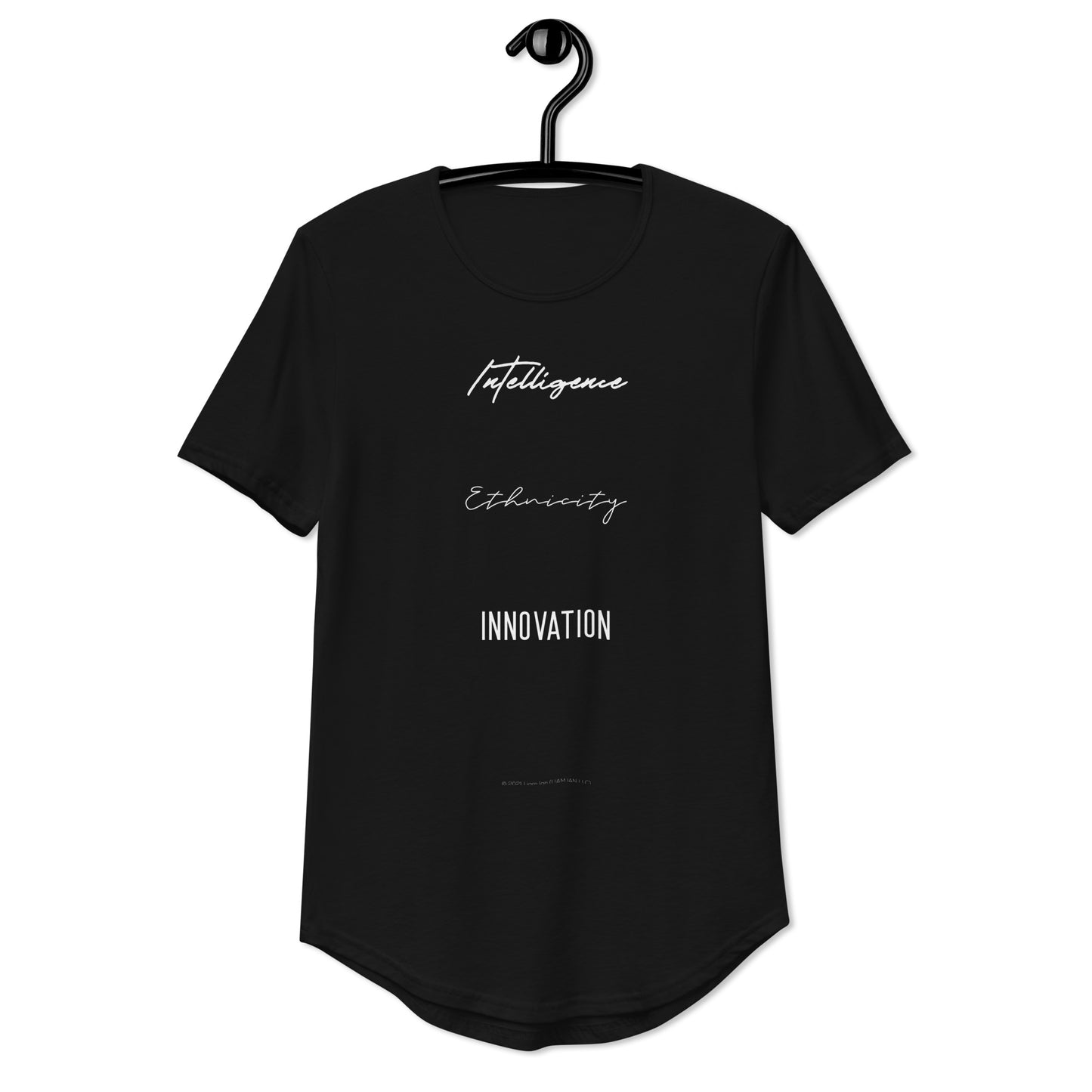 "I.E.I." Portfolio II - Men's Curved Hem T-Shirt